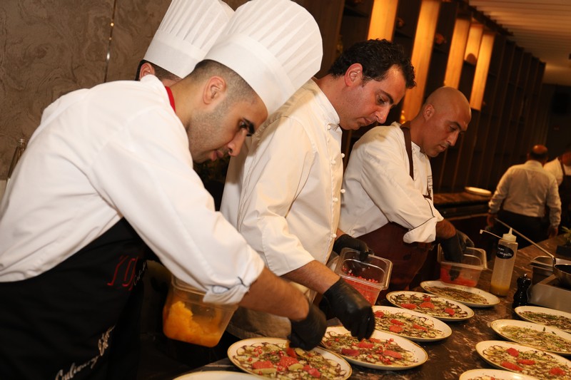 Opening of Rojo Restaurant at Kempinski Beirut